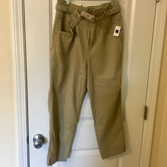 Gap high rise chino with belt - Picture 4 of 5